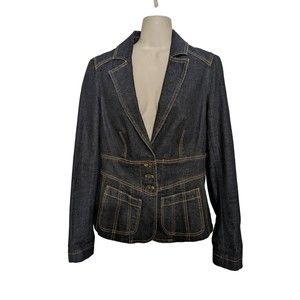Cache Denim Blazer 10 Business Casual